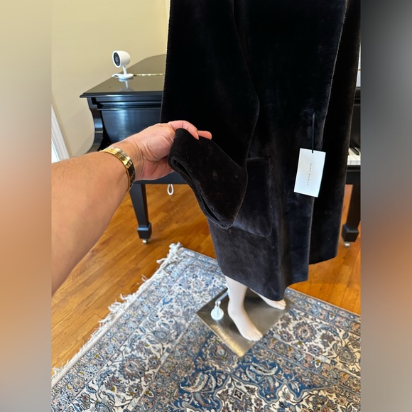 NWT Zara luxury timeless plush faux fur coat - Picture 15 of 16